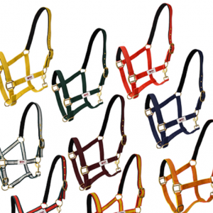 CABEZADA CUADRA HH NYLON DOBLE CON MOSQUETON