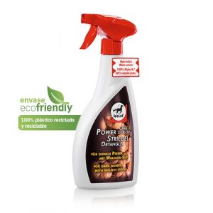 ACONDICIONADOR PELO LEOVET POWER PARA CABALLOS DE CAPA OSCURA