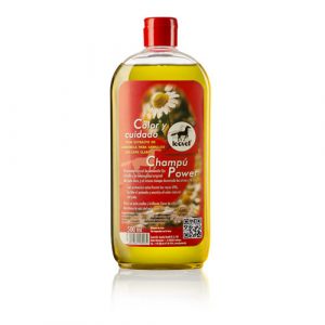 CHAMPU LEOVET POWER PARA CABALLOS DE CAPA CLARA