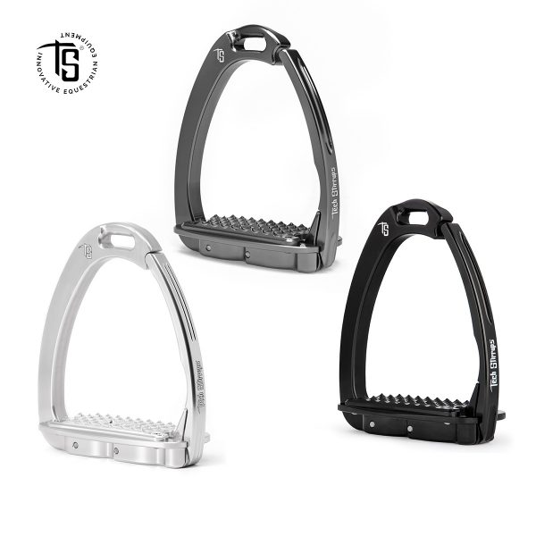 ESTRIBO INGLES TECH STIRRUPS VENICE DRESSAGE SLOPED SEGURIDAD (PAR)