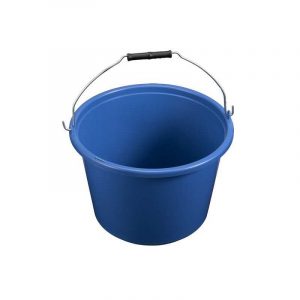 CUBO DE POLYPROPILENO CON ASA DE METAL 12 LITROS