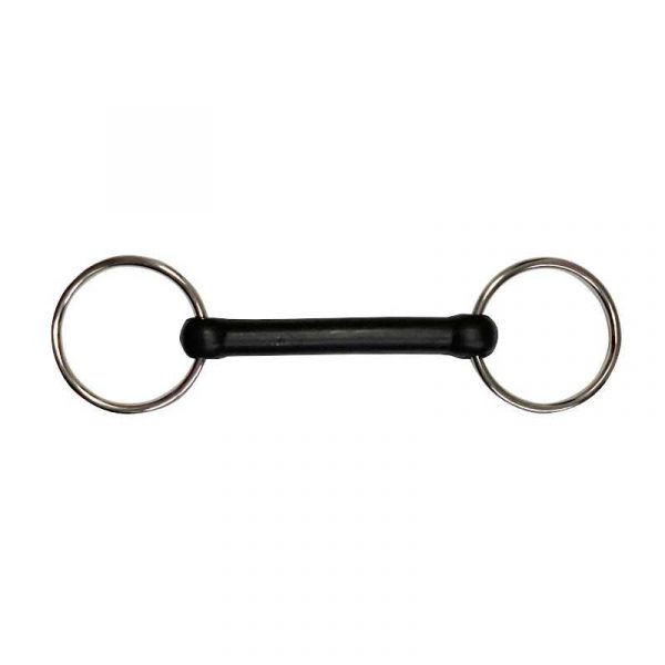 FILETE DE ANILLAS INOX EMBOCADURA DE GOMA FLEXIBLE