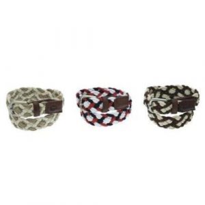 CINTURON LEXHIS ALGODON TRENZADO
