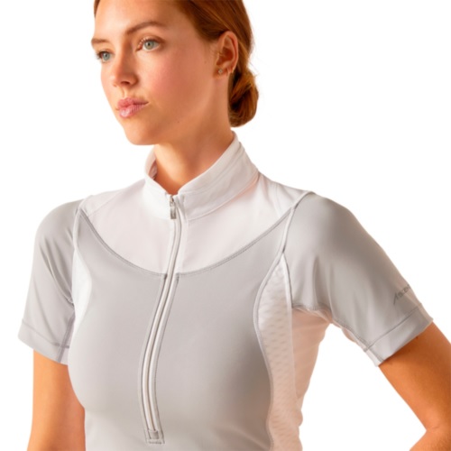 POLO CONCURSO ARIAT ASCENT MANGA CORTA MUJER - Imagen 2