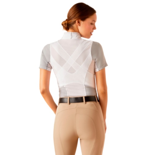 POLO CONCURSO ARIAT ASCENT MANGA CORTA MUJER - Imagen 3