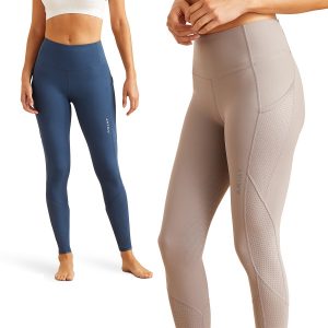 MALLAS EQUITACION ARIAT BREATHE HALF GRIP MUJER