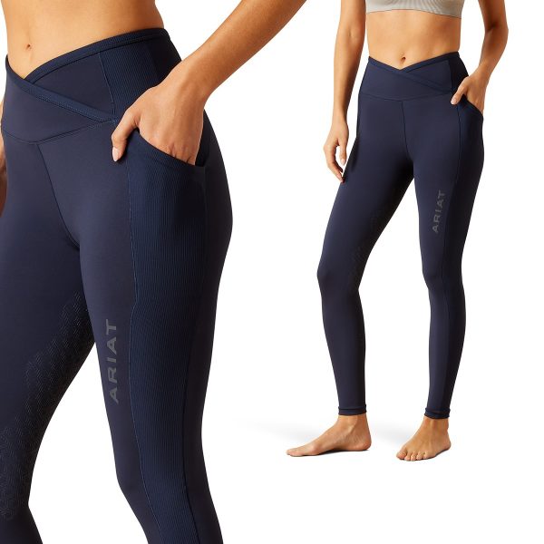 MALLAS EQUITACION ARIAT EOS CHIC HALF GRIP MUJER