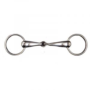 FILETE PARTIDO, EMBOCADURA GRUESA, ACERO INOX
