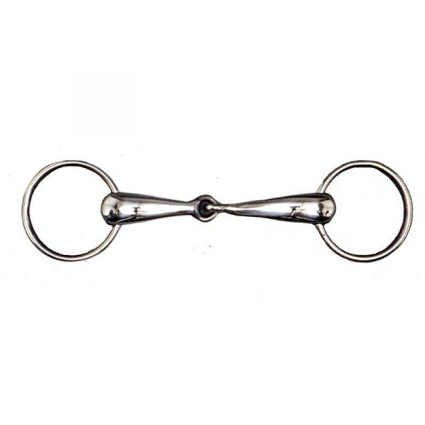 FILETE PARTIDO, EMBOCADURA GRUESA, ACERO INOX
