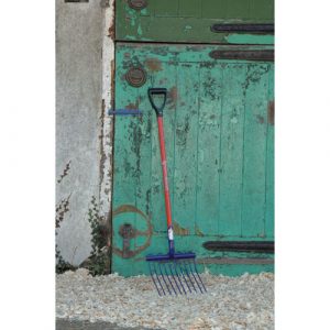 HORCA FYNA-LITE PARA VIRUTA O PAJA MANGO MADERA 100 CM Y ASA D PLASTICO