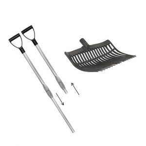 HORCA VPLAST PARA VIRUTA CON MANGO TELESCÓPICO