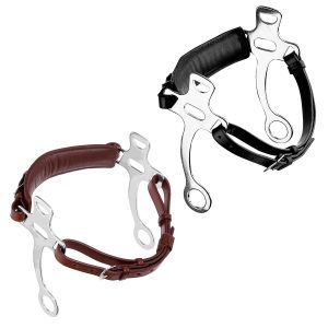 BOCADO SPRENGER BASIC HACKAMORE ACERO INOXIDABLE HS MUSEROLA/CADENILLA CUERO