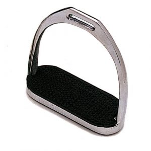 ESTRIBO INGLES SEFTON COMPACTO ALUMINIO CON TACO (PAR)