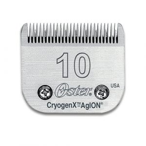 CONJUNTO OSTER CRYOGEN 919-04 CUCHILLA+PEINE 10 - CORTE 1,50 MM PARA PARA PRO3000i, A6 SLIM Y A5-50
