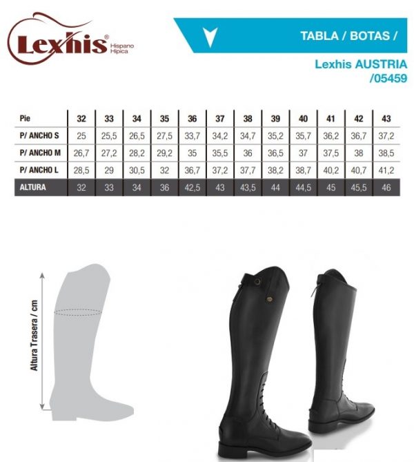 BOTA LEXHIS AUSTRIA (PAR) - Imagen 4