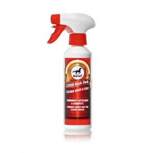 JABONCILLO LEOVET LEATHER CARE QUICK & EASY DOBLE CUIDADO LIQUIDO CON PULVERIZADOR