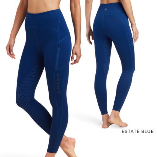 MALLAS EQUITACION ARIAT VENTURE THERMAL HALF GRIP MUJER - Imagen 2