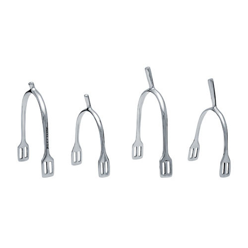 ESPUELA INGLESA SEFTON HOMBRE PUNTA RECTA INOXIDABLE SIN RULETA (PAR)