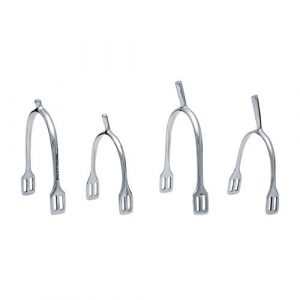 ESPUELA INGLESA SEFTON MUJER PUNTA RECTA INOXIDABLE SIN RULETA (PAR)