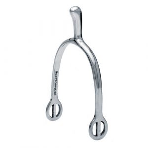 ESPUELA INGLESA SEFTON MUJER PUNTA REDONDA INOXIDABLE SIN RULETA (PAR)