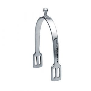 ESPUELA INGLESA SEFTON HOMBRE PUNTA BOLA INOXIDABLE SIN RULETA (PAR)