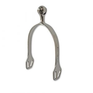 ESPUELA INGLESA SEFTON HOMBRE PUNTA BOLA GIRATORIA INOXIDABLE (PAR)