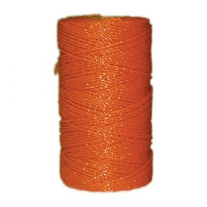 HILO CERCA ELECTRICA LLAMPEC (BOBINA 200 M.) 3 HILOS CONDUCTORES NARANJA